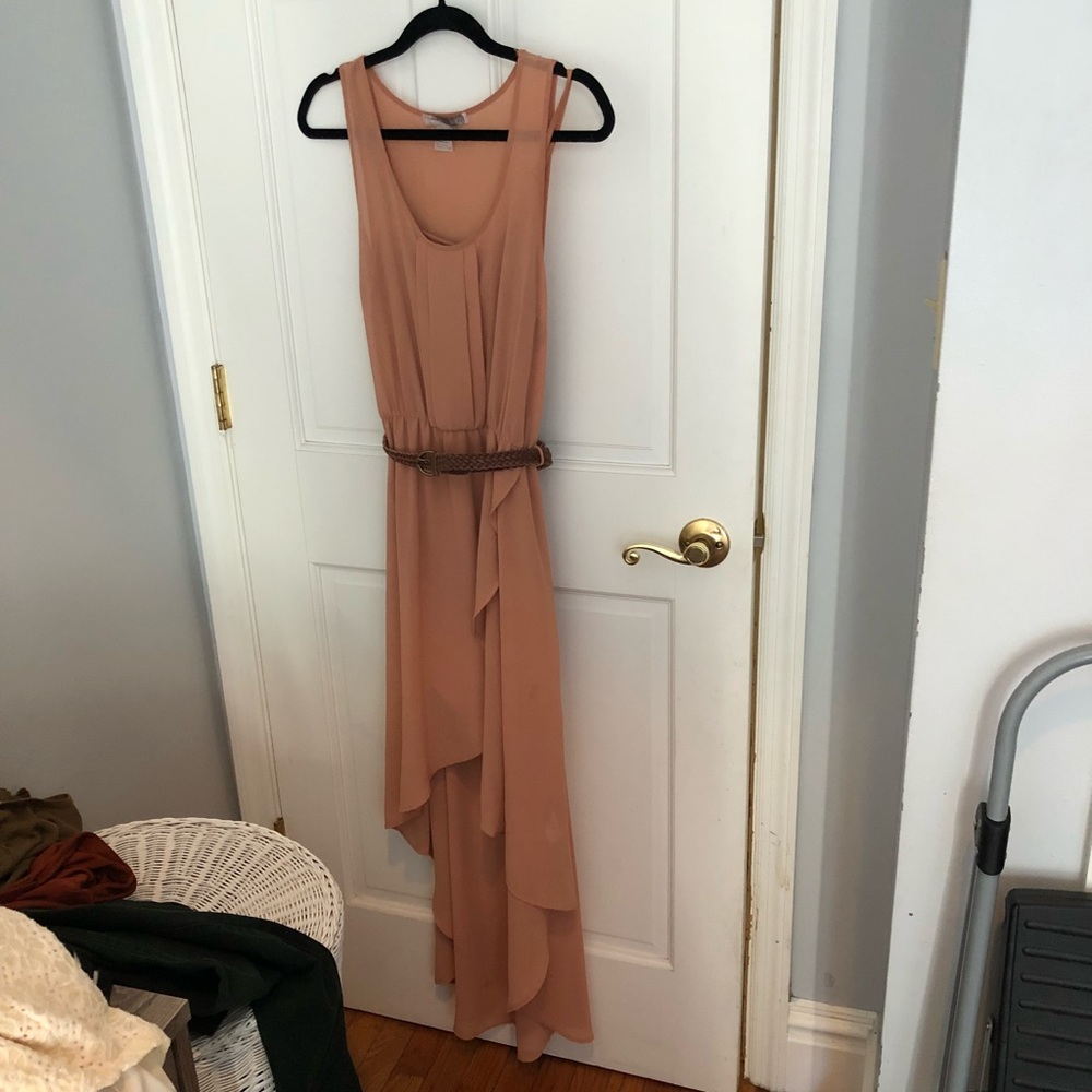 Women’s High low belted dress